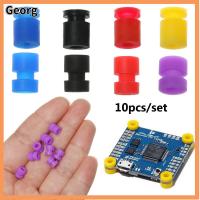 GEORG 10pcs M2/M3 ผู้ควบคุมการบิน FPV Quadcopter ลูกบอลดูดซับแรงกระแทก ลูกยางแดมเปอร์ ซิลิโคน Silencer ป้องกันการสั่นสะเทือน