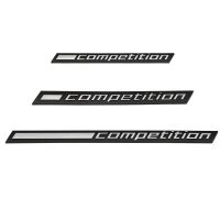 COMPETITION Car Logo Sticker Emblem Badge Trunk Decal For BMW Thunder Edition M1 M2 M3 M4 M5 M6 M7 M8 M X3 X4 X5 X6 Z4 Audi TTS