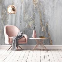 {KUT Department Store} วอลล์เปเปอร์ผนังสำหรับ3D แบบกำหนดเอง Modern Abstract Art Marble Wall Papers ห้องนั่งเล่นทีวีโซฟาห้องนอนตกแต่งบ้าน Papel De Parede 3D Sala