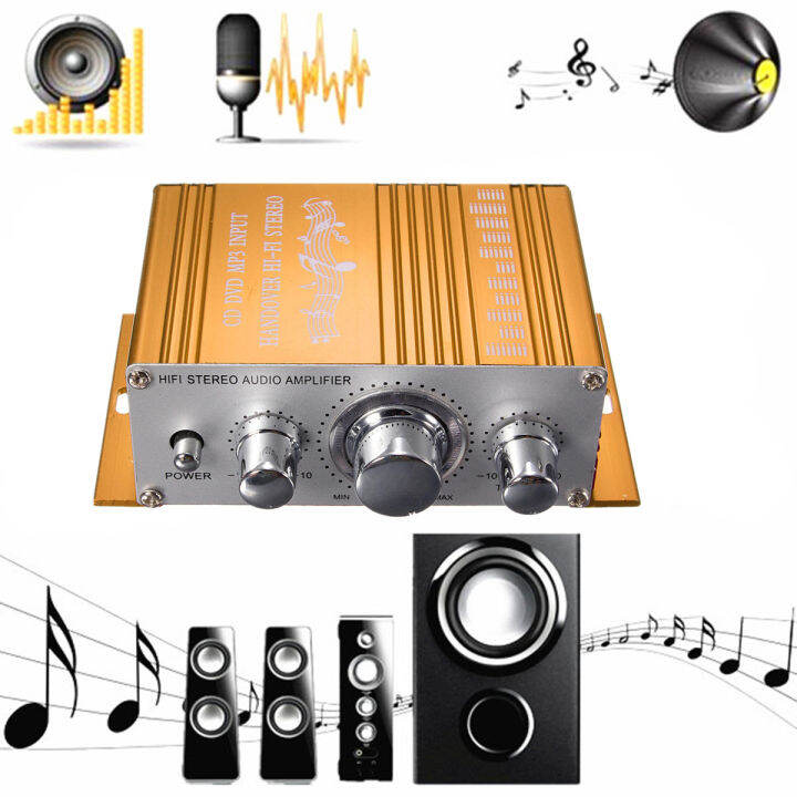 Mini 2 Channel Amplifier DC 12V LED Light Car Power Lazada PH