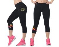 Zumba Lets Go Capri Leggings (กางเกงเลคกิ้งออกกำลังกายซุมบ้าและโยคะ)