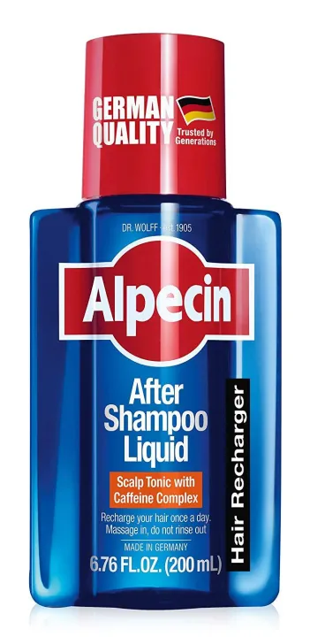 Alpecin, After Shampoo Liquid,  fl oz, Caffeine Scalp Tonic to Energize  Hair and Scalp, Promote Natural Hair Growth | Lazada PH