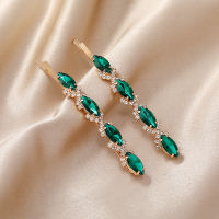 【CW】Morkopela Crystal Hairpin Clip Fashion Rhinestone Hair Pins Jewelry Woimen Banquet Hair Clips Accessories