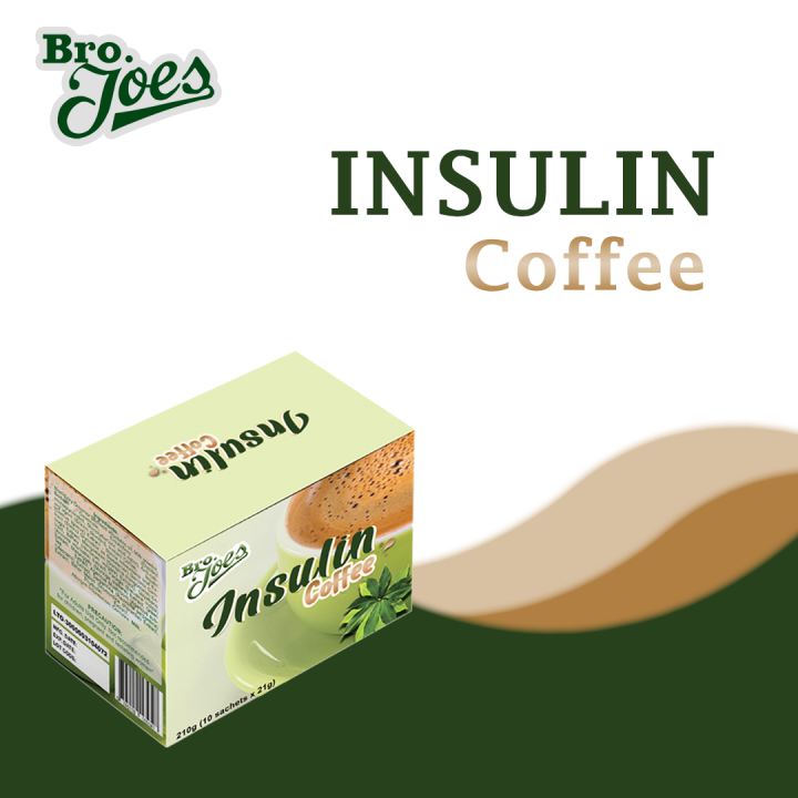 Bro.Joes Insulin Coffee 10 Sachet Per Box Original Insulin Coffee Ideal