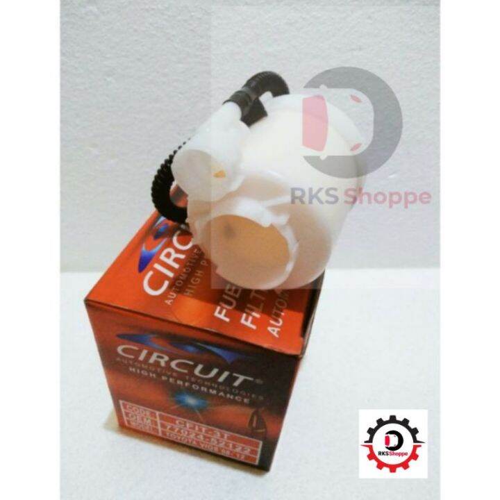 CIRCUIT FUEL FILTER FOR TOYOTA VIOS BATMAN 0811 Lazada PH