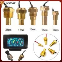 UMMEAX Meter NPT 12V/24V 10MM21MM14MM16MM17MM หัวปลั๊ก50K เซ็นเซอร์อุณหภูมิดิจิตอลเซนเซอร์อุณหภูมิน้ำผู้ส่งชั่วคราว