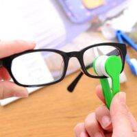 Multifunctional Household Mini Eyeglass Cleaning Rub Two side Brush Microfiber Spectacles Cleaner Glasses Brush Screen Rub