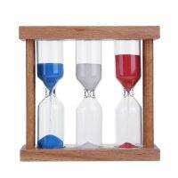 1/3/5 Minutes Wooden Frame Hourglass Sand Clock Timer For Birthday Gift Home Decoration Small Ornaments Sand Glass