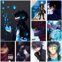 Dabi อะนิเมะวิดีโอเกมผ้าใบศิลปะโปสเตอร์และผนังศิลปะพิมพ์ที่ทันสมัยครอบครัวห้องนอนตกแต่งโปสเตอร์