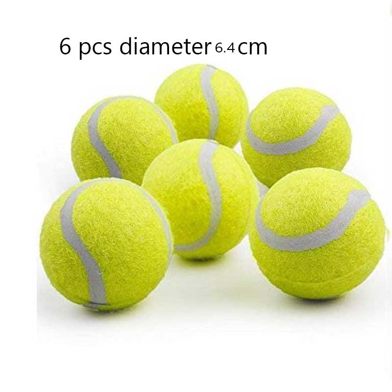 Tennis Balls 4Pcs Training Sport Cricket Throwing Machines Pet Play 