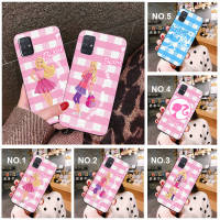 Casing หรับ OPPO F5 A73 F7 F9 Pro A7X F11 F17 F19 A74 A95 Pro Find X3 Pro Lite Neo R9 R9s F1 Plus A76 Reno 7 7Z 6Z MA10 Cute barbie Cartoon Pattern Phone เคสโทรศัพท์