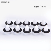 agasgbrg 50pcs Universal Auto Fastener คลิปยึดแผงประตูคลิปกันชน