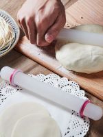 New 1pc Non-stick Rolling Pin Glide Fondant Rolling Pin 1pc Bread  Cake Cookie Accessories