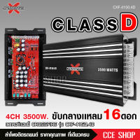 เพาเวอร์คลาสดี4แชนแนล CXF-4150.4D Power CLASS D 4CH. เครื่องเสียงรถยนต์ คลาสดี4แชนแนล D4CH ขับกลางแหลมรวมได้เยอะ CXF รุ่นใหม่คาปา