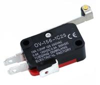 1PCS V-156-1C25 15A The micro switch   Push Button SPDT Momentary Snap Action Limit switch  travel switch  Electrical Circuitry  Parts