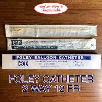 Foley Catheter 2 way เบอร์ 12 สายสวนปัสสาวะ 2 ทาง