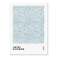 Goodstore ใหม่! บทคัดย่อ Yayoi Kusama Exhibition Wall Art - Modern Museum ผ้าใบพิมพ์สำหรับตกแต่งบ้าน