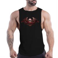 Summer Fashion Sports MenS Fitness Casual Vest T-Shirt 2d Print 2023 Adult Crewneck Comfortable Breathable Multi-Color Top