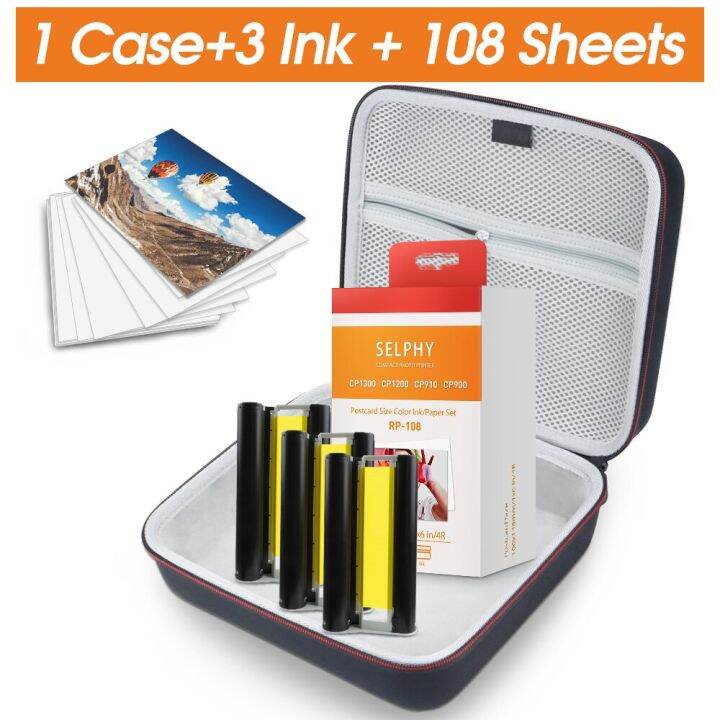 Label Printer Case for Canon Selphy CP1300 CP1200 Compact Photo