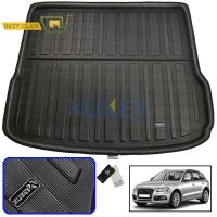 Fit สำหรับ AUDI Q5 SQ5 2008-2017ด้านหลังถาด Boot Liner Cargo Mat Pad พรมโคลน Kick 2010 2011 2012 2013 2014 2015 2016