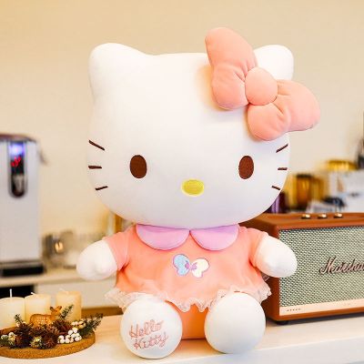 ♚✚┇ Hellokitty plush toy doll doll girl hello kt hello Kitty doll birthday girl