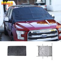 BAWA Car Front Windshield Sun Shade Snow Shield Block Cover For Ford F150 2015 Up Car Sun Visor Front Windshield For Ford F150