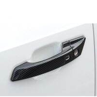 Carbon Fiber Stickers For CHANGAN CX70 CS55 CS75 CS95 ABS Chrome Car Door Handle Cover Trim Styling Auto Parts Accessories