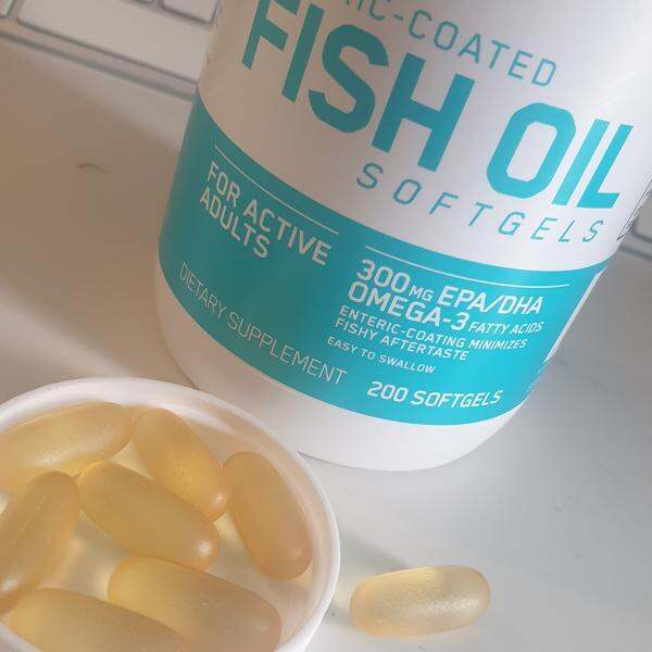 น้ำมันปลา-enteric-coated-fish-oil-300-mg-epa-dha-omega-3-100-softgels-optimum-nutrition