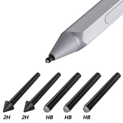 5ชิ้นต้นฉบับปลายปากกา S Stylus ปลายปากกา HB HB HB 2H ชุดอะไหล่สำหรับ Microsoft Sur Pro 7/6/5/4/หนังสือ/สตูดิโอ/ไป