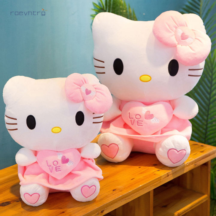 rae-plush-doll-elastic-cartoon-love-heart-kitty-cat-stuffed-rag-toy-soft-cushion-gift-for-kids-girls-25-30-40cm