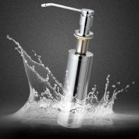Stainless Steel Countertop Dish Soap Dispenser Built in Soap Dispenser for Kitchen Soap Dispenser Sink Replacement