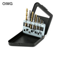 OIMG 10PcsSet Convenient Cobalt Left Hand Drill Bit Screw Extractor Cobalt Left Hand Drill Bit Set Broken Bolt Damaged Set