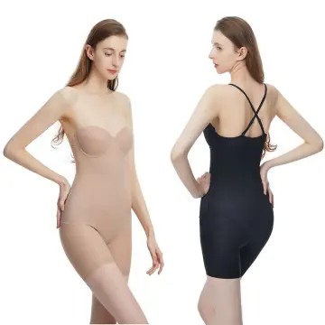 SALE Women Strapless Backless Bodysuit Shapewear Deep V-Neck Body