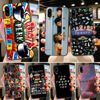 Central Perk Coffee friends Phone case For Honor 6 7 8 9 10 10i 20 A C X Lite Pro Play black trend prime silicone