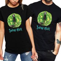 เสื้อยืด Rick and Morty เสื้อสั่งตัดพิเศษ เสื้อยืดผู้ชาย ชุดลำลอง