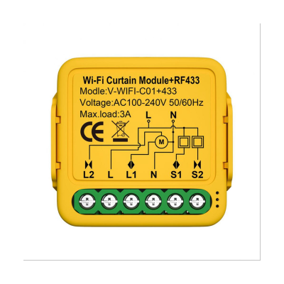 Tuya Bilateral WiFi Energy Meter 80A with Clamp CT KWh Power Electricity Consumption Monitor for Alexa Google Home