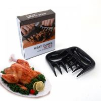 2Pcs Heat Resistant Bbq Meat Shredder Claws Handle Shred Cut Meats Splitter Essential for Bbq Pork Ultra Sharp Blades Separator