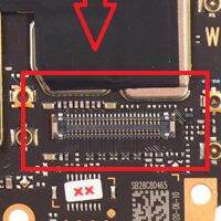 2Pcs FPC Contact Flex Cable Jack Plug Connector For Motorola Moto Edge Plus XT2061 XT2061-3 On Main Board Motherboard 48 Pin Mobile Accessories