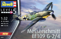 พลาสติก โมเดล ประกอบ revell สเกล1/32 MESSERSCHMITT BF 109 G-2/G-4