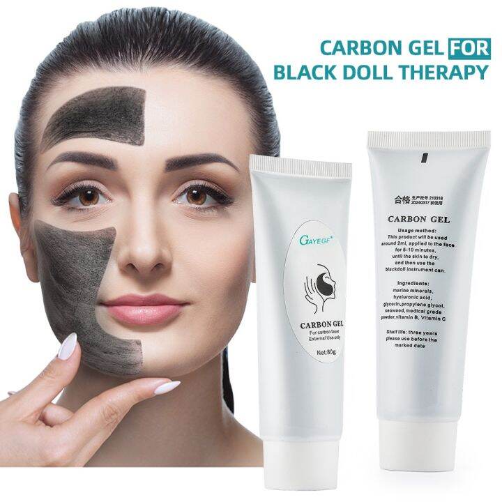 Soft Carbon Black Doll Skin Whitening Carbon Gel Care Lazada PH