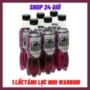 Nước Ngọt WARRIOR Vị Nho 1 Lốc 6 Chai