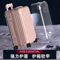 สำหรับ Rimowa ฝาครอบป้องกัน Essential กระเป๋าเดินทาง Transparent 21 26 30 นิ้ว Rimowa Salse กระเป๋าเดินทาง Rimowa Transparent Luggage Protective Cover