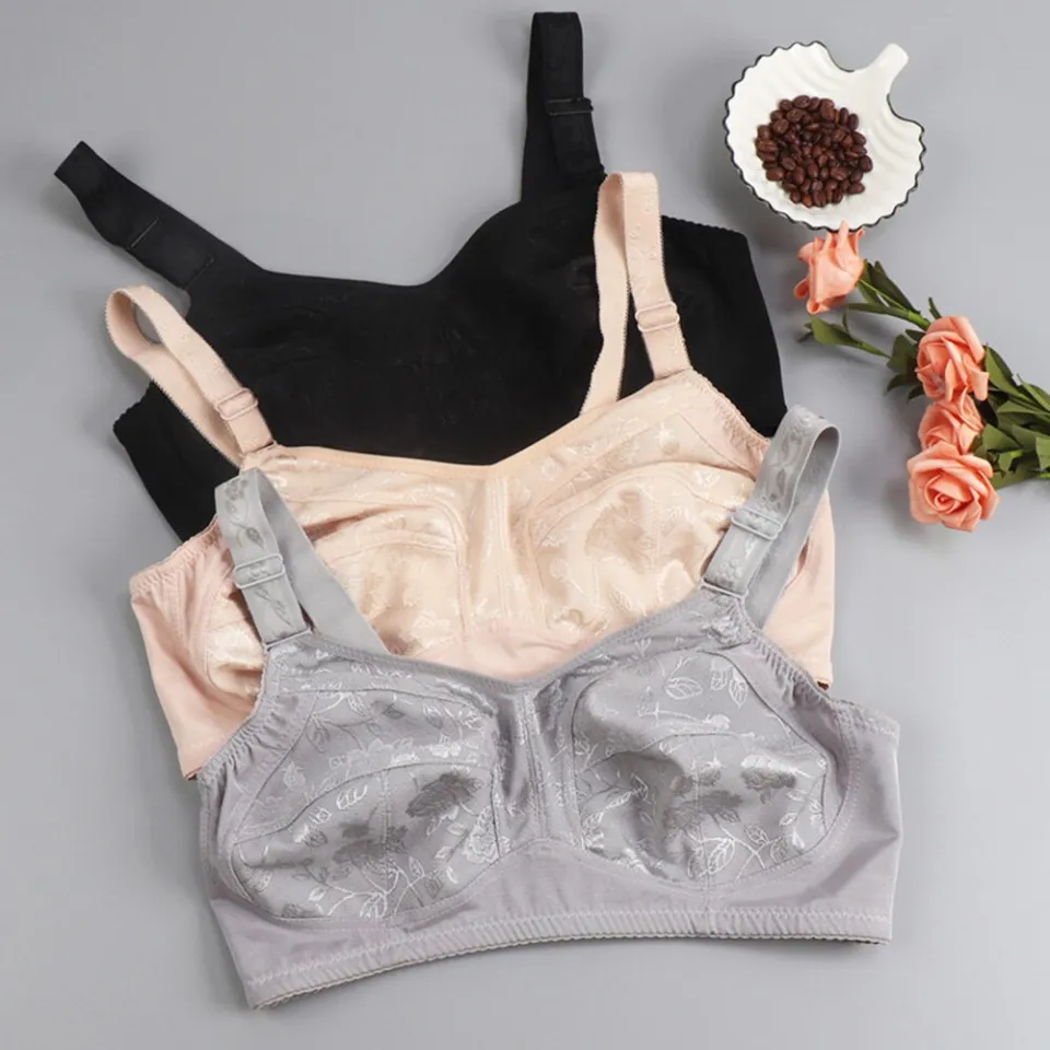 Lace Bra Wire Free Plus Size Bras For Women Underwear Bralette