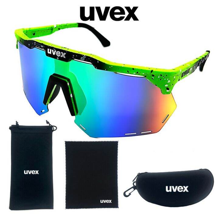 uvx-แว่นตาสำหรับทั้งหญิงและชายเลนส์โพลาไรซ์แว่นตาปั่นจักรยาน-mtb-uv400ขี่จักรยาน