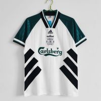 1993-95 season Liverpool away throwback jerseys short sleeve soccer uniform movement throwback jerseys customize foreign trade เสื้อแมนซิตี้ ชุดฟุตบอลผู้ชาย เสื้อบอล เสื้อกีฬา