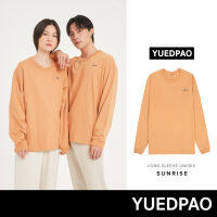 Yuedpao No.1 เสื้อยืดSignature Longsleeve Summer ผ้าหนาทรงสวย ยับยากรีดง่าย รับประกันไม่ย้วย 2 ปี สี  Sunrise