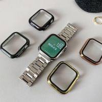 งานใหม่ พร้อมส่ง ?? Case Pc Smart Watch เคสแบบเงา + ฟิลม์กระจก, สำหรับ Smart Watch Series 6 5 4 3 2 1 SE