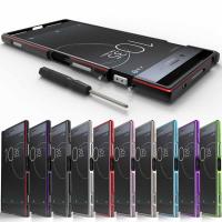 CELFONE Luxury Metal Case For Sony Xperia XZ Premium Bumper G8142 G8141 SO-04K SO-04J Original Aluminum Frame XZP 5.5 Funda