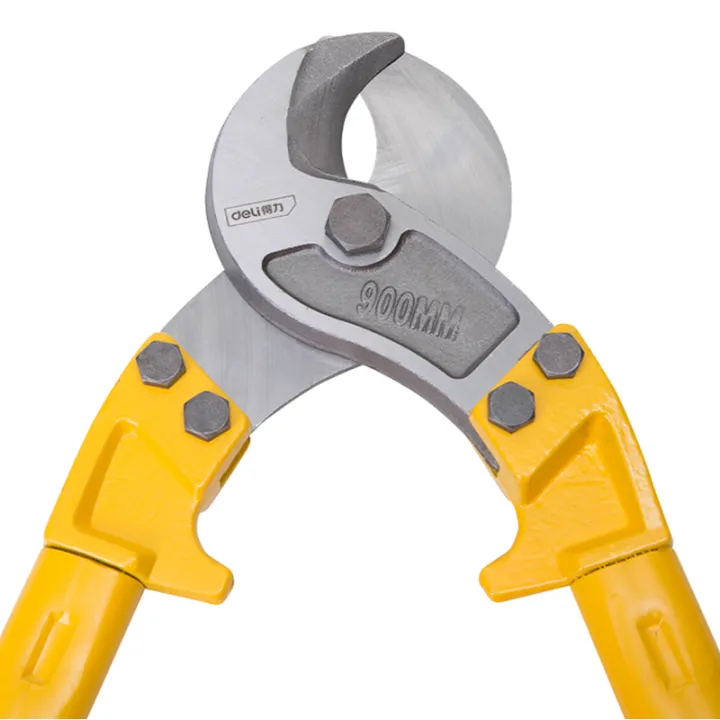 Deli cable scissors, wire cutters, electrical cable scissors, manual