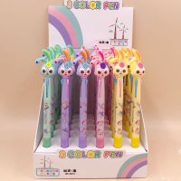 36 pcslot Cartoon Rabbit 3 Colors Ballpoint Pen Cute ball pens School Office writing Supplies Promotional Stationery Gift